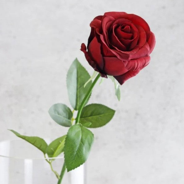 how to clean artificial flowers red rose