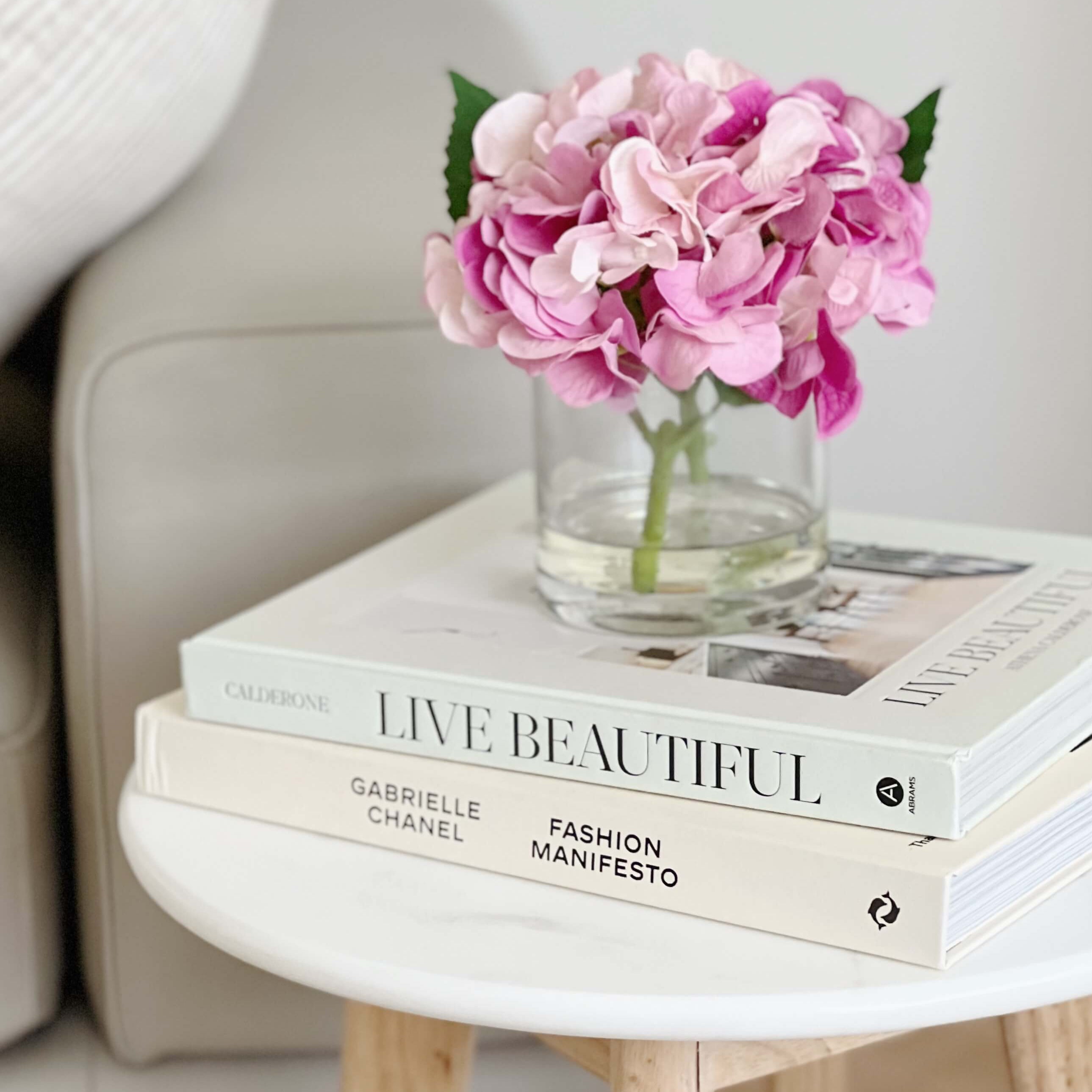 Hydrangea floral diffuser set