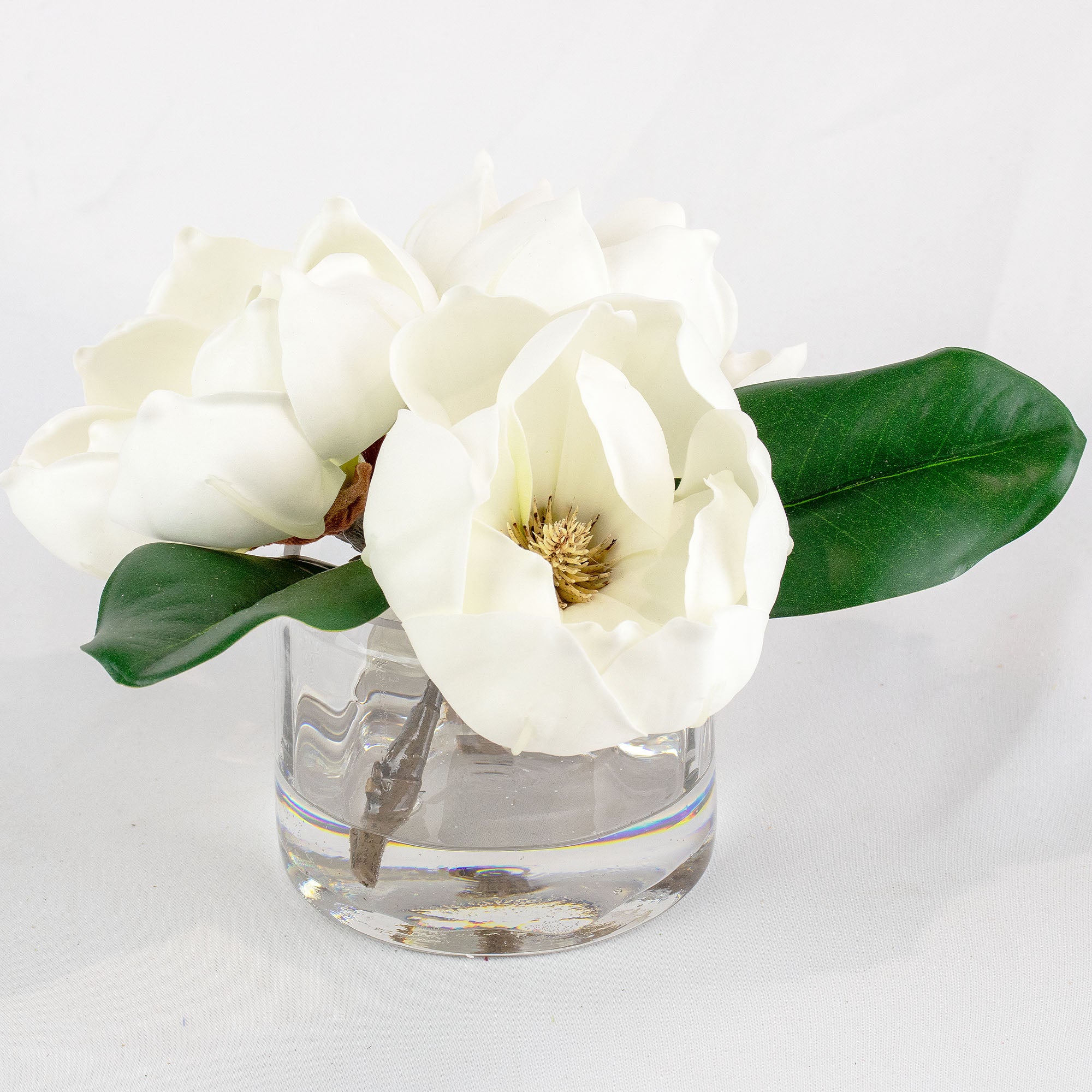 18cm Faux Magnolia Arrangement