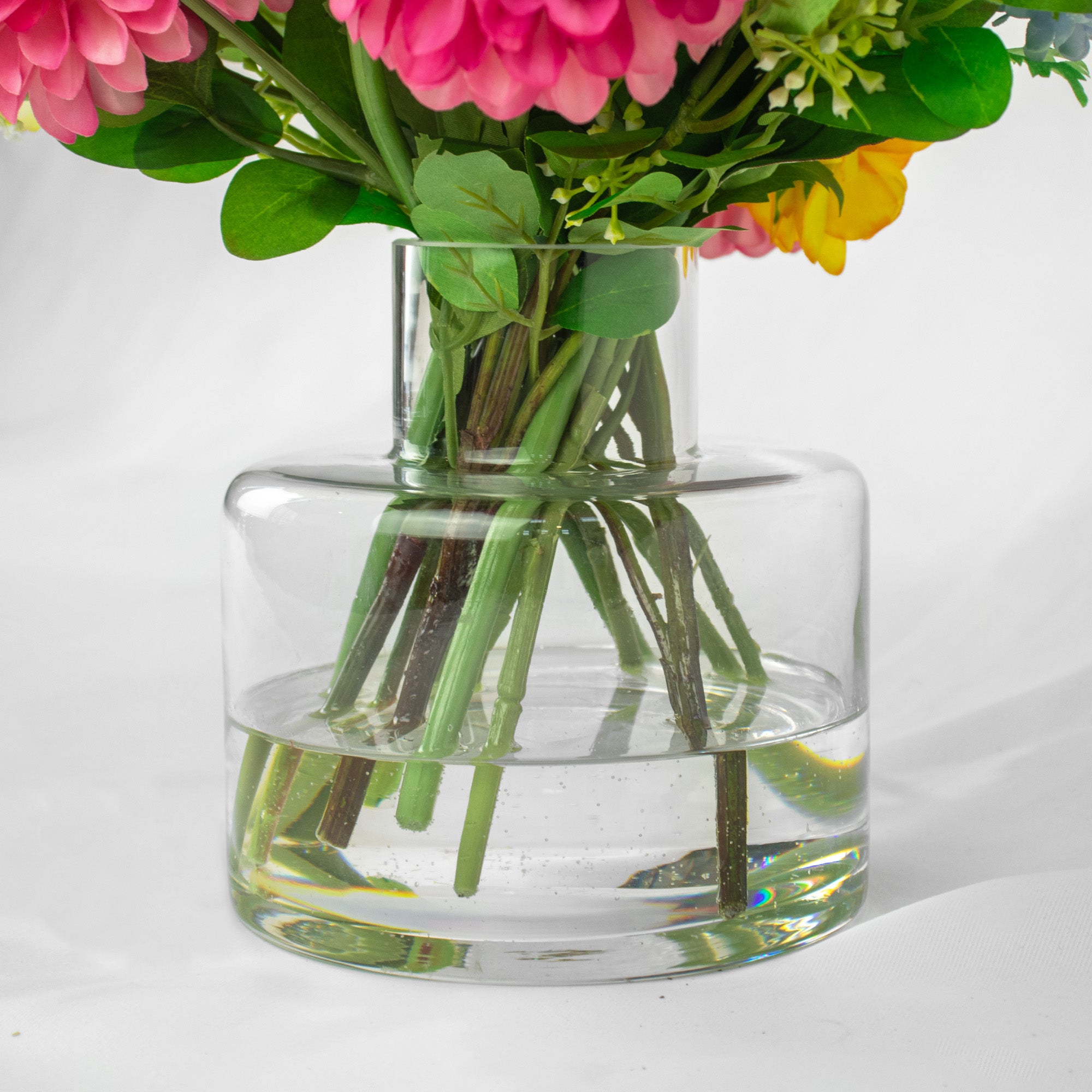 40cm Faux Mixed Bright Bunch Arrangement