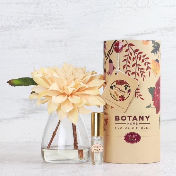 Silk flower with perfume and gift box packaging