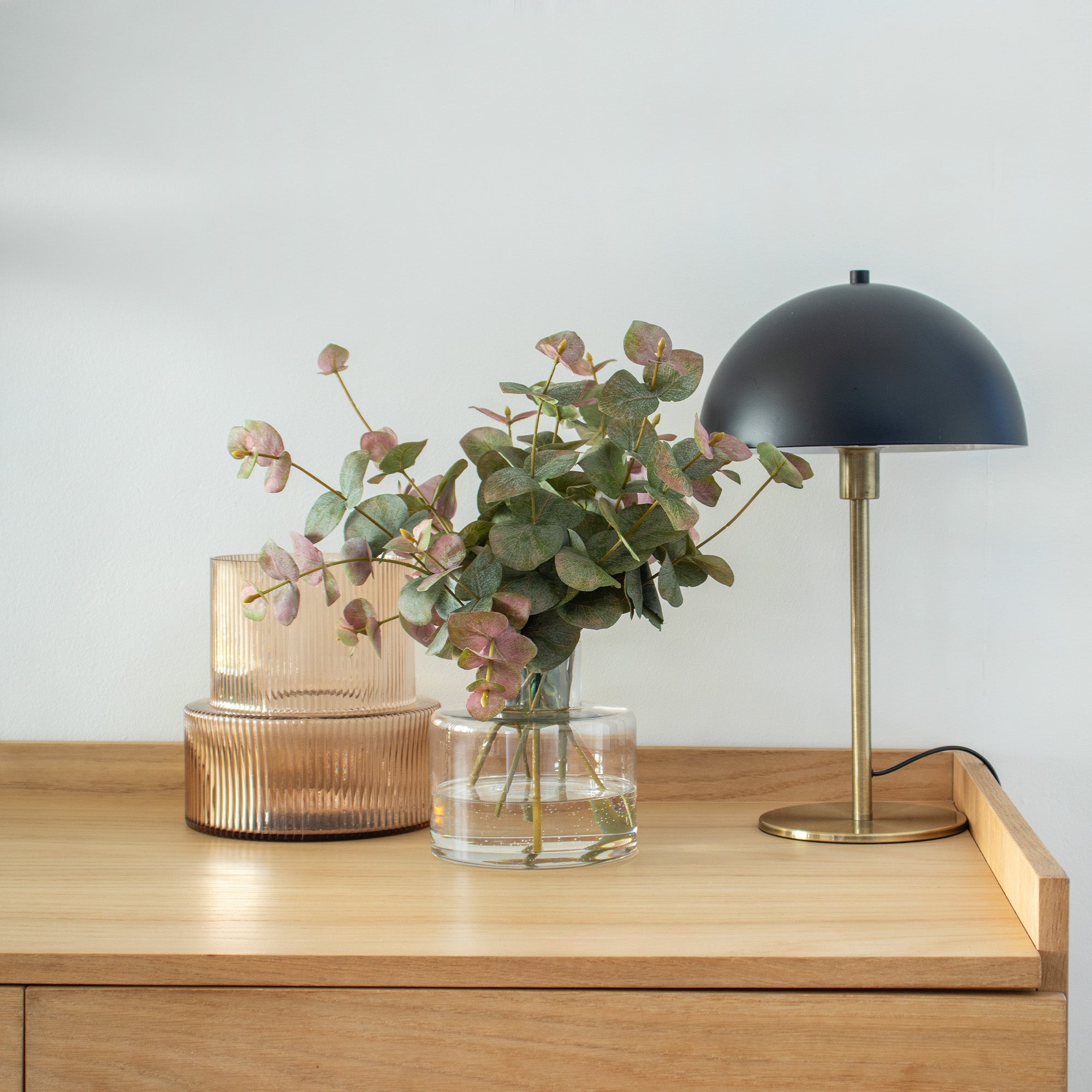 40cm Faux Eucalyptus Leaves Arrangement