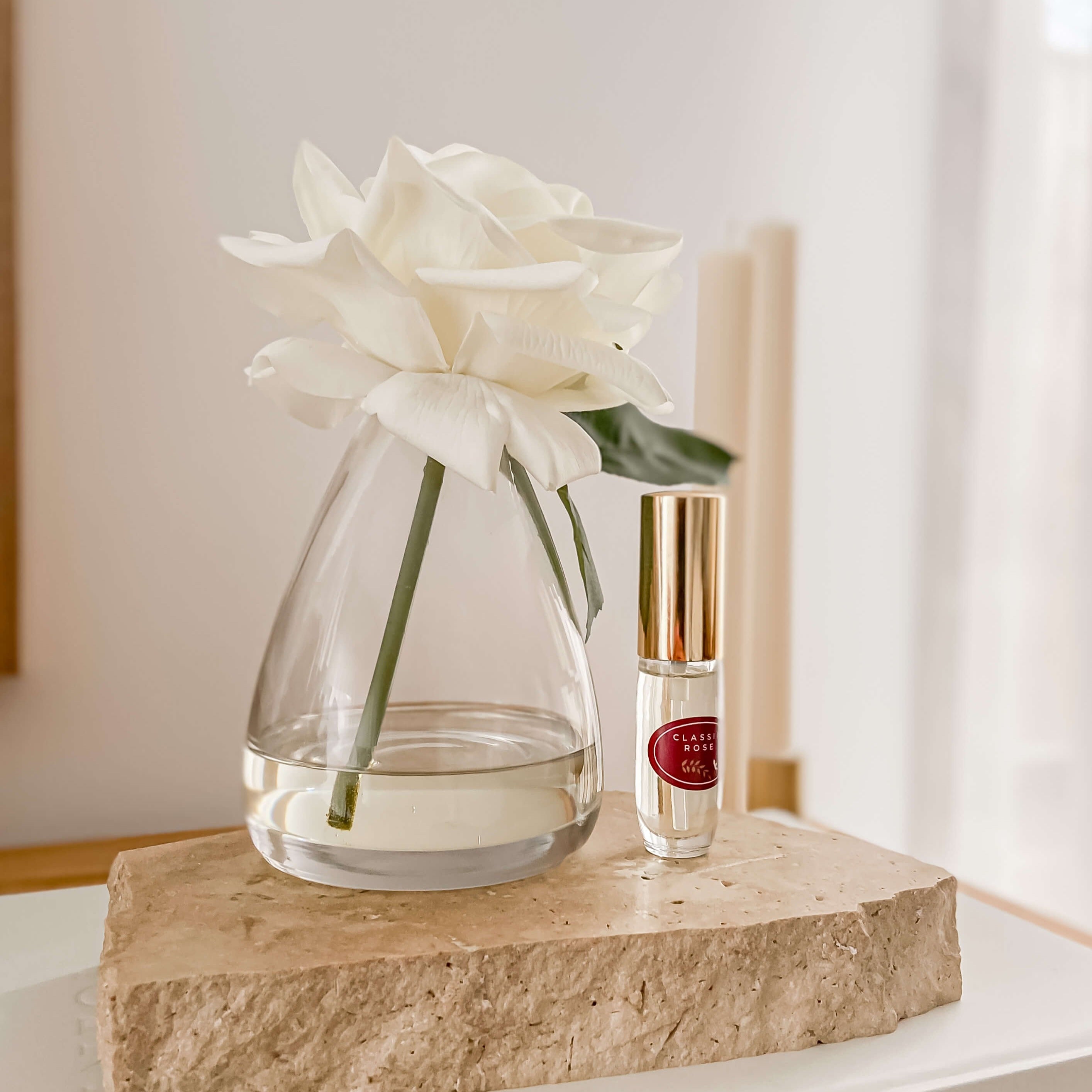 Rose flower diffuser