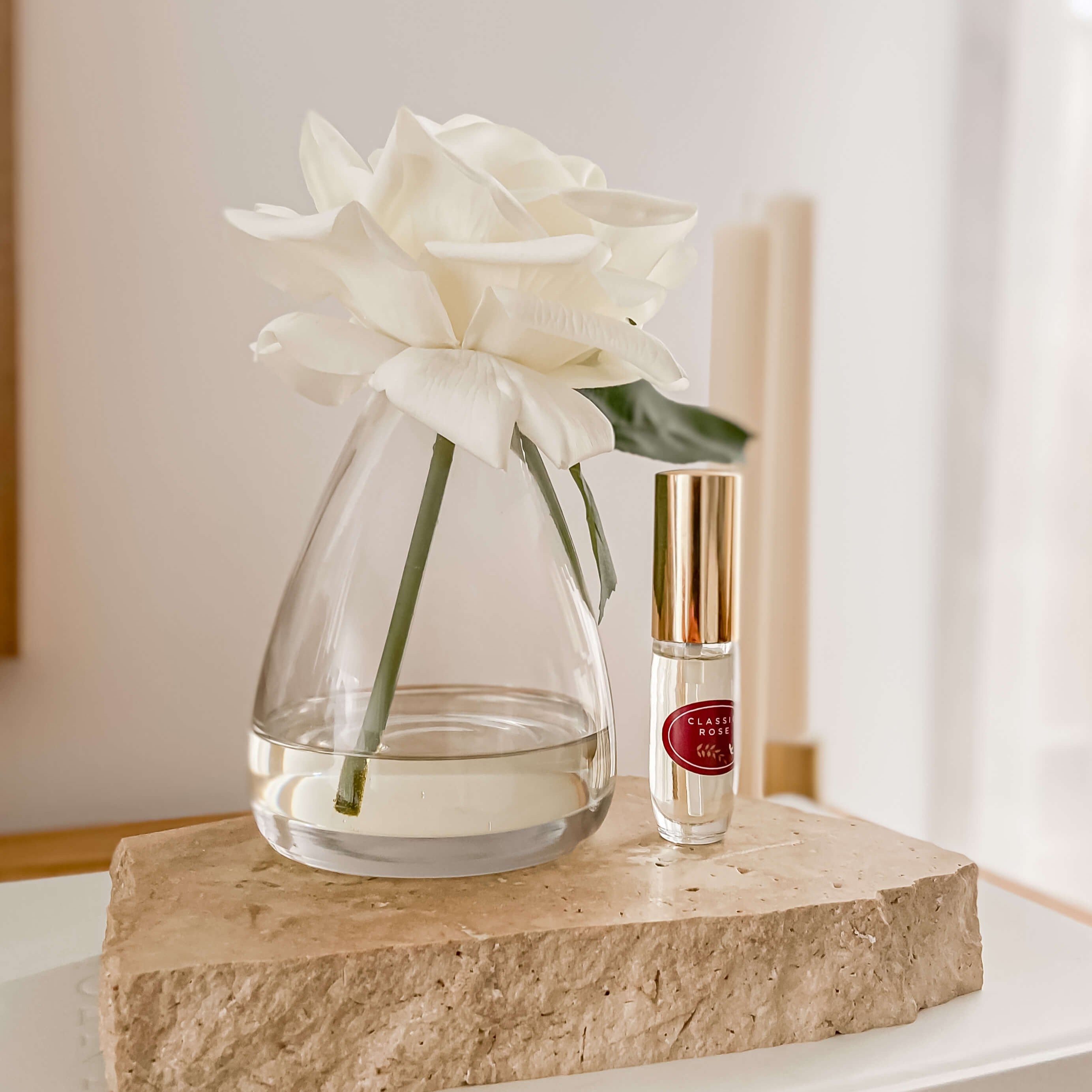 Scented Flower Diffuser - Single Rose Bundle