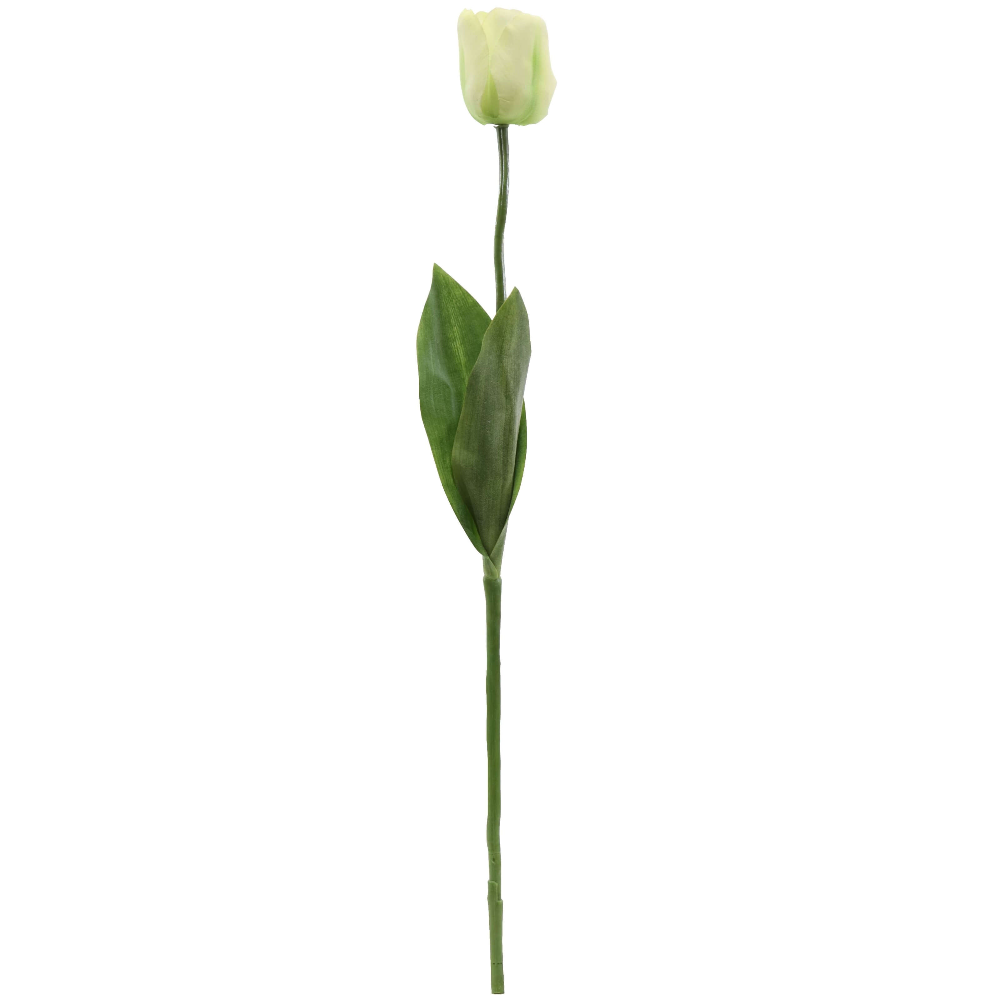 Artificial Garden Tulip - Lime Flower