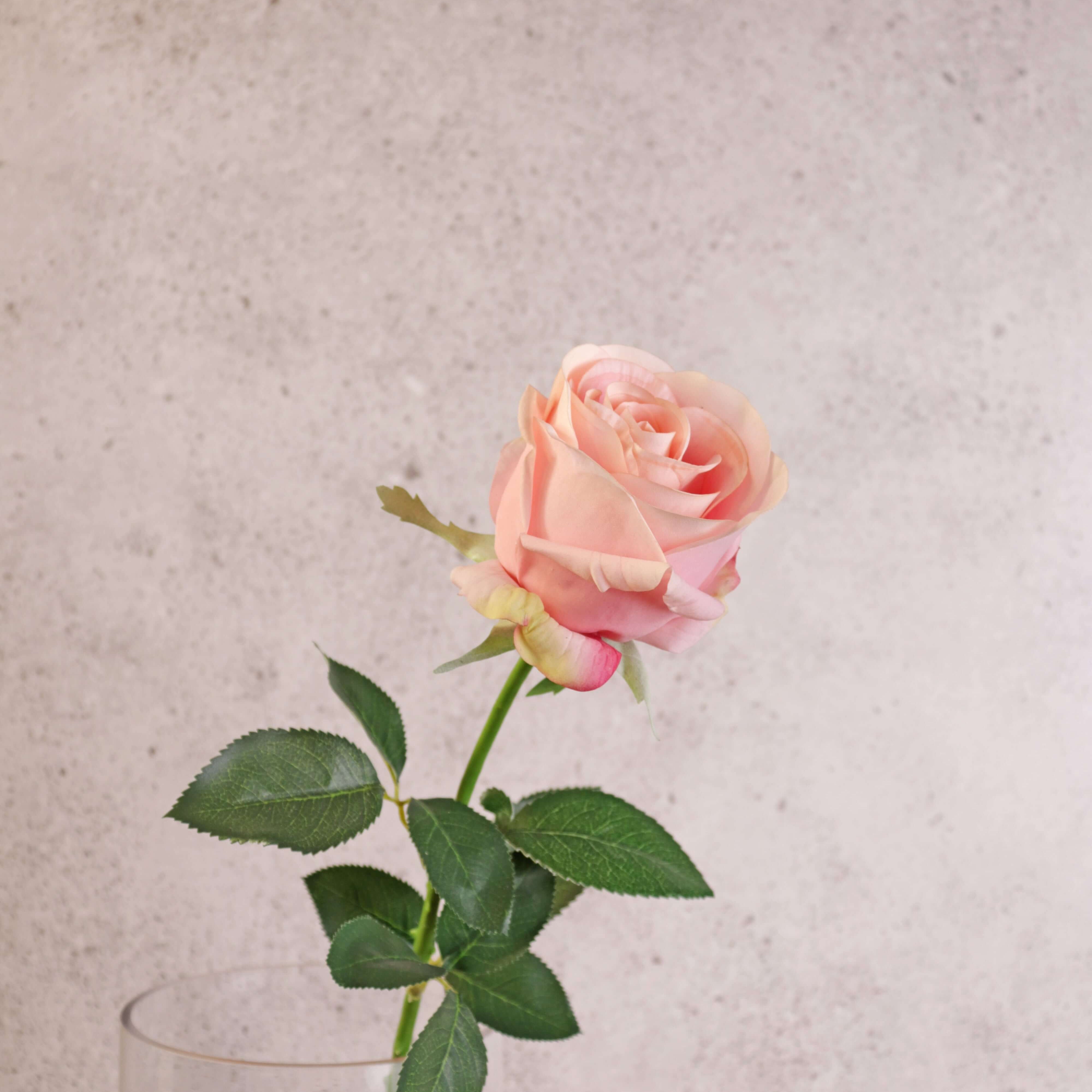 Artificial Rose Spray in Pink