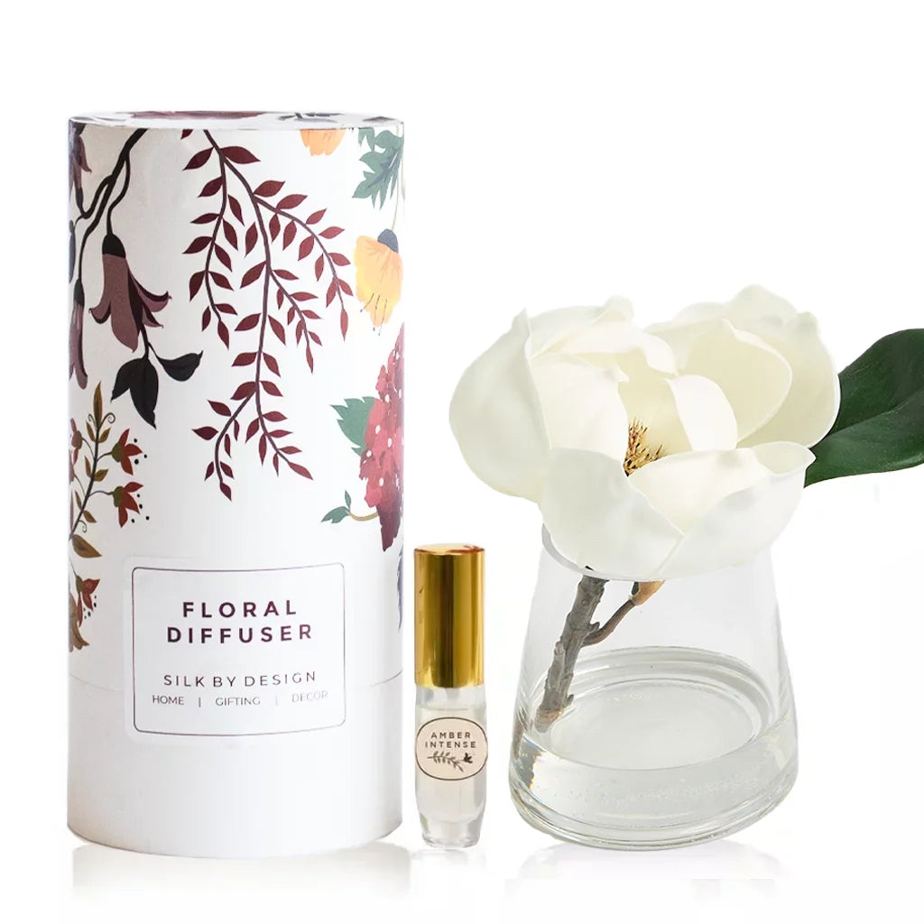 Artificial Magnolia Diffuser with Fragrance