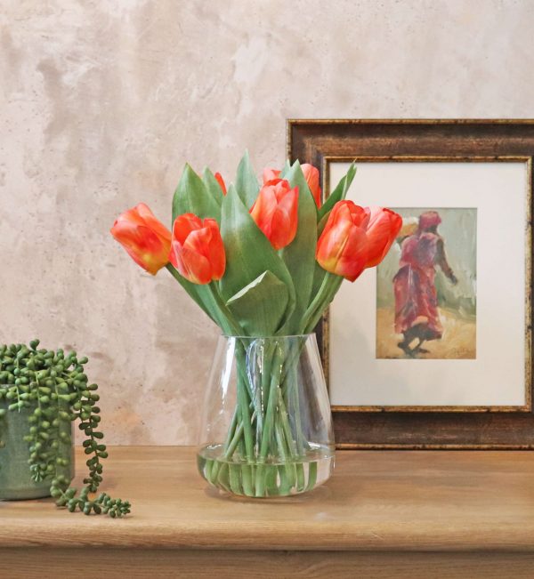 Artificial tulip arrangement for sale online