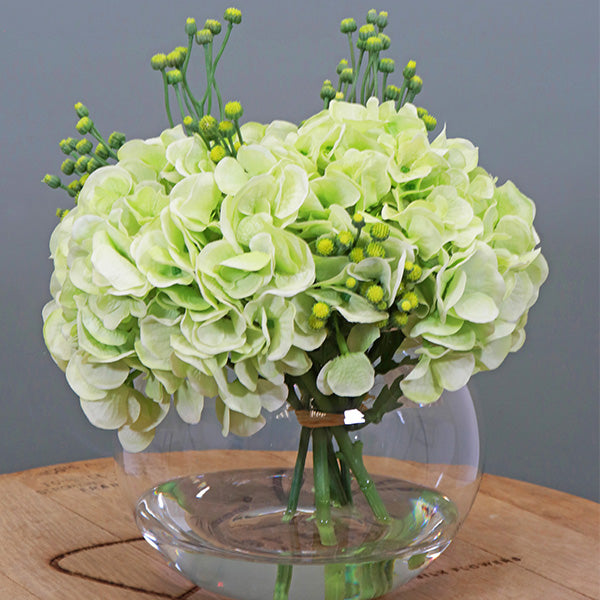 Silk flower arrangement