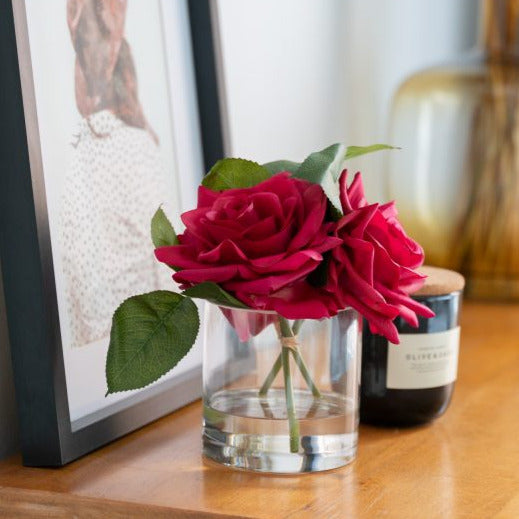 Fake flowers with perfume