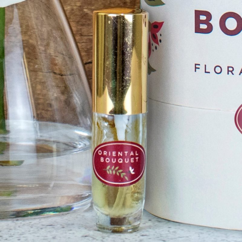 Oriental fake flower perfume