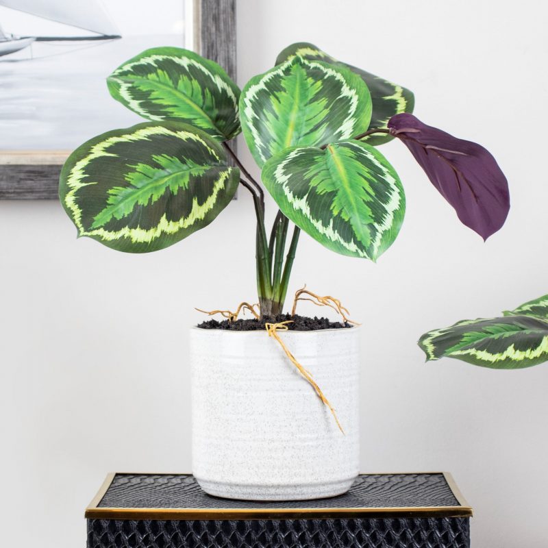 Fake pot plant