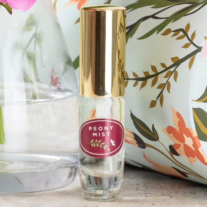 Peony artificial flower perfume