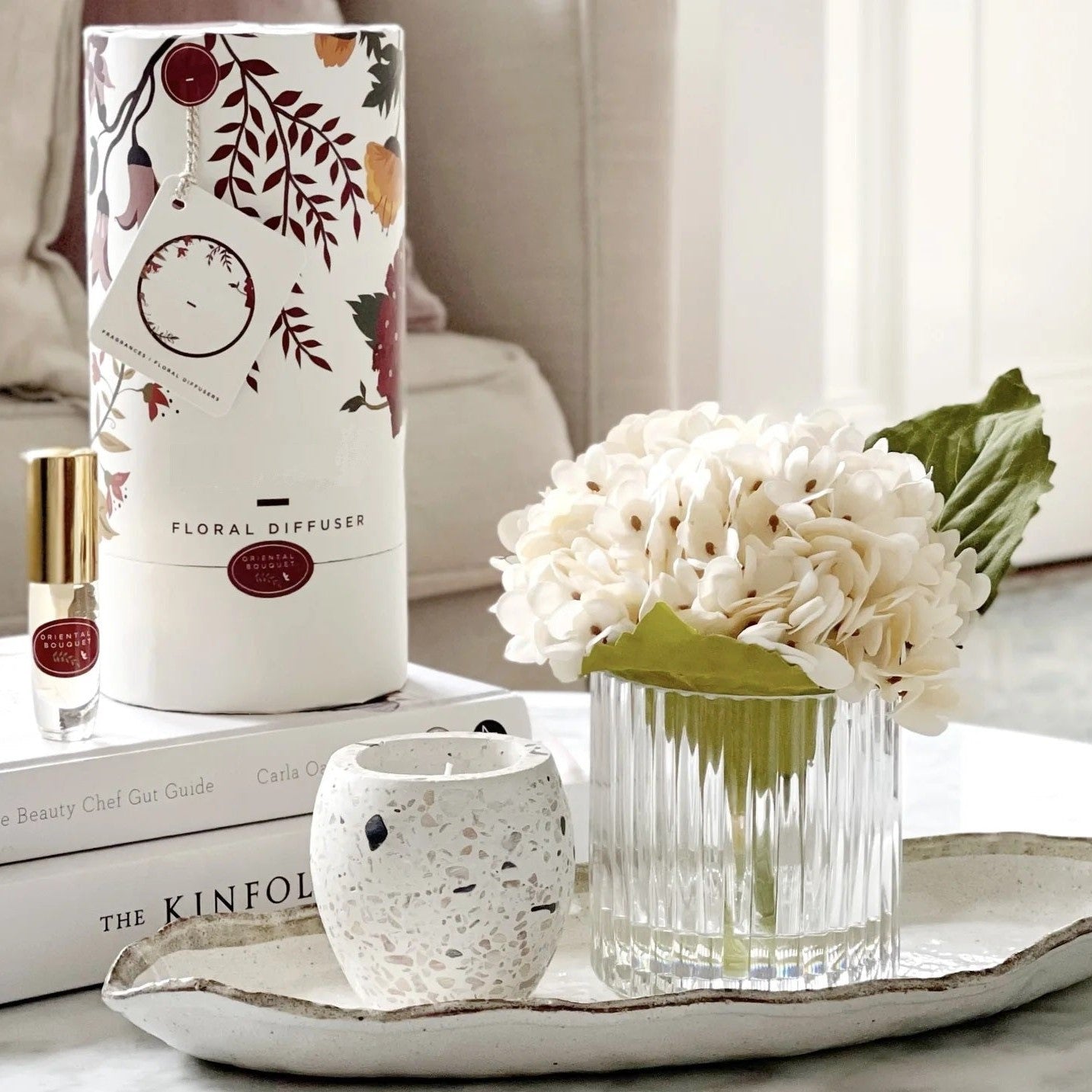 silk flowers with fragrance