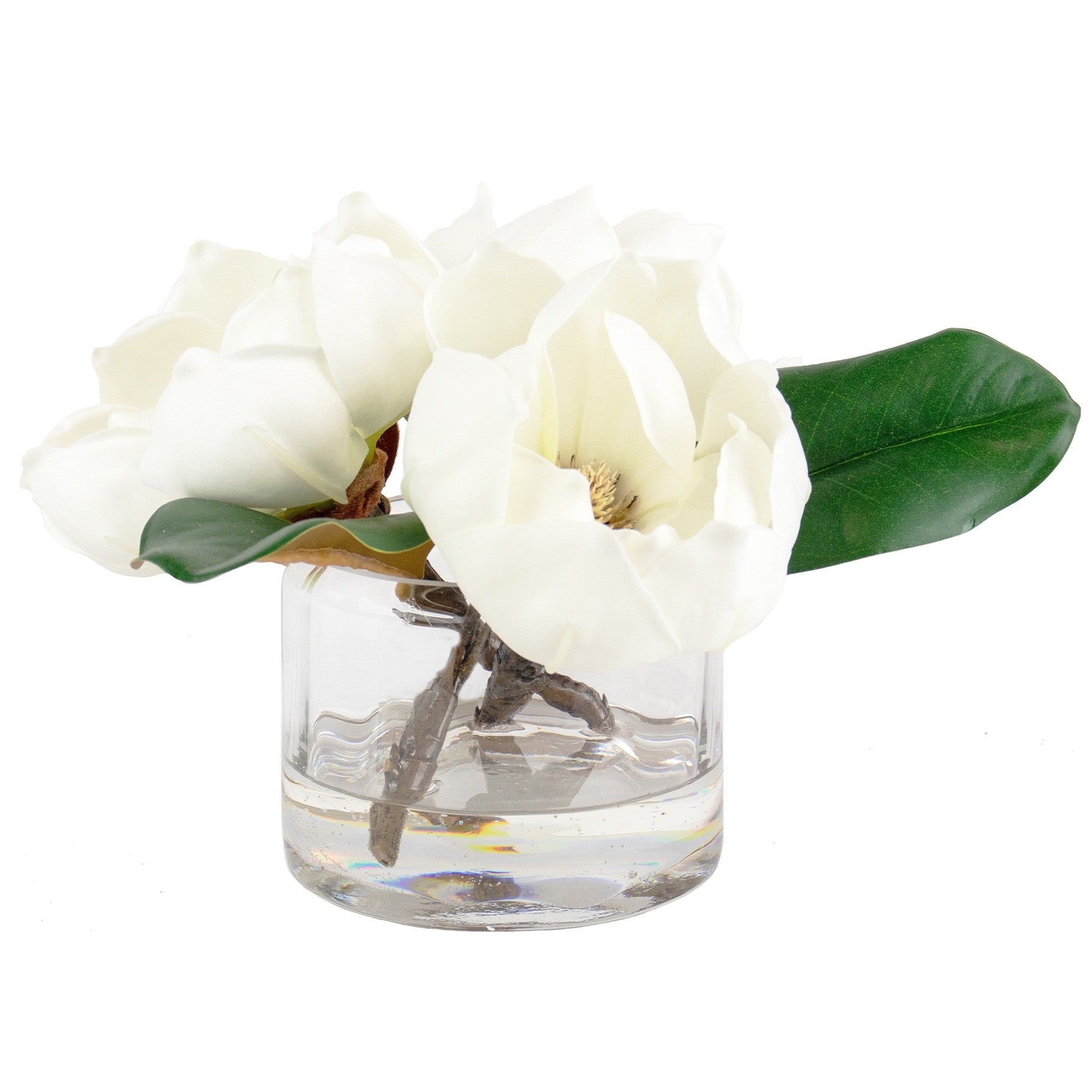 18cm Faux Magnolia Arrangement