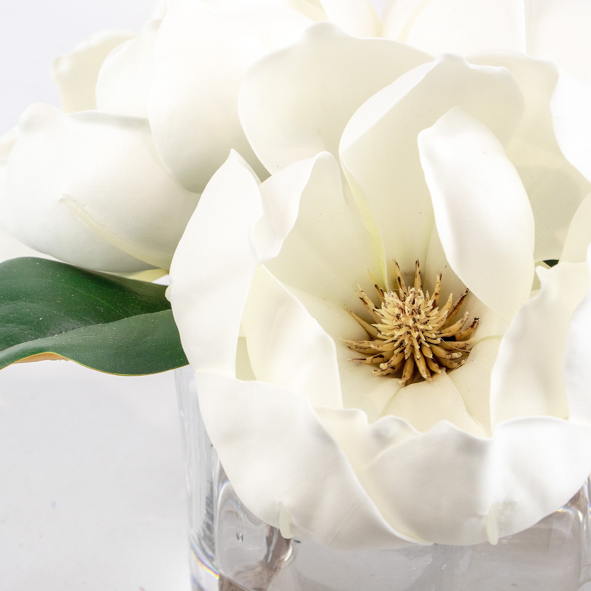 18cm Faux Magnolia Arrangement