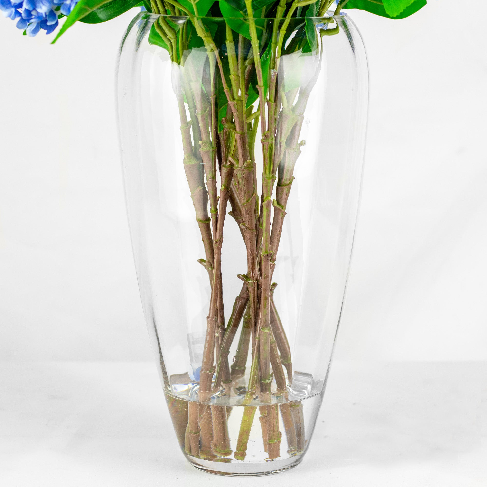 78cm Faux Blue Cone Hydrangea Arrangement