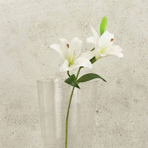 Tiger Lily Spray - White