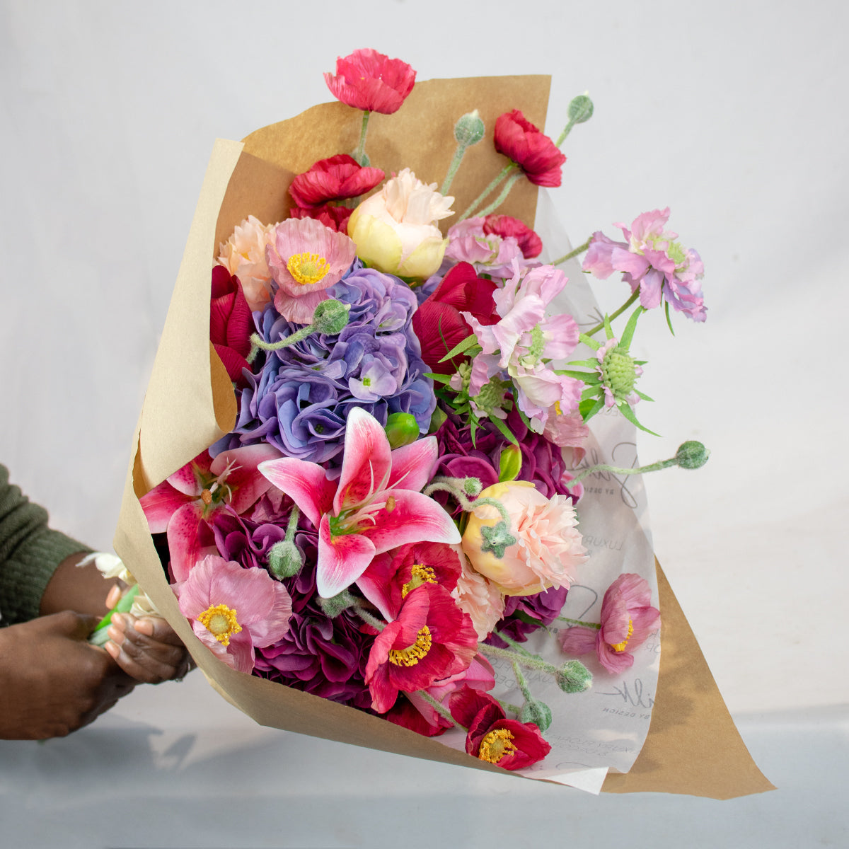 Spring Meadow Silk Flower Bouquet