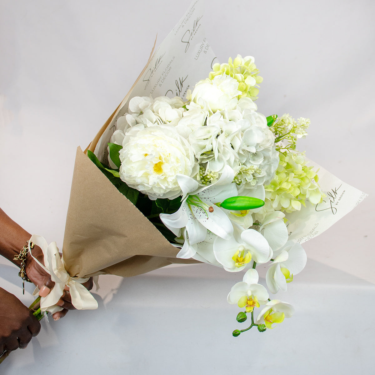 Hamptons Manor Silk Flower Bouquet