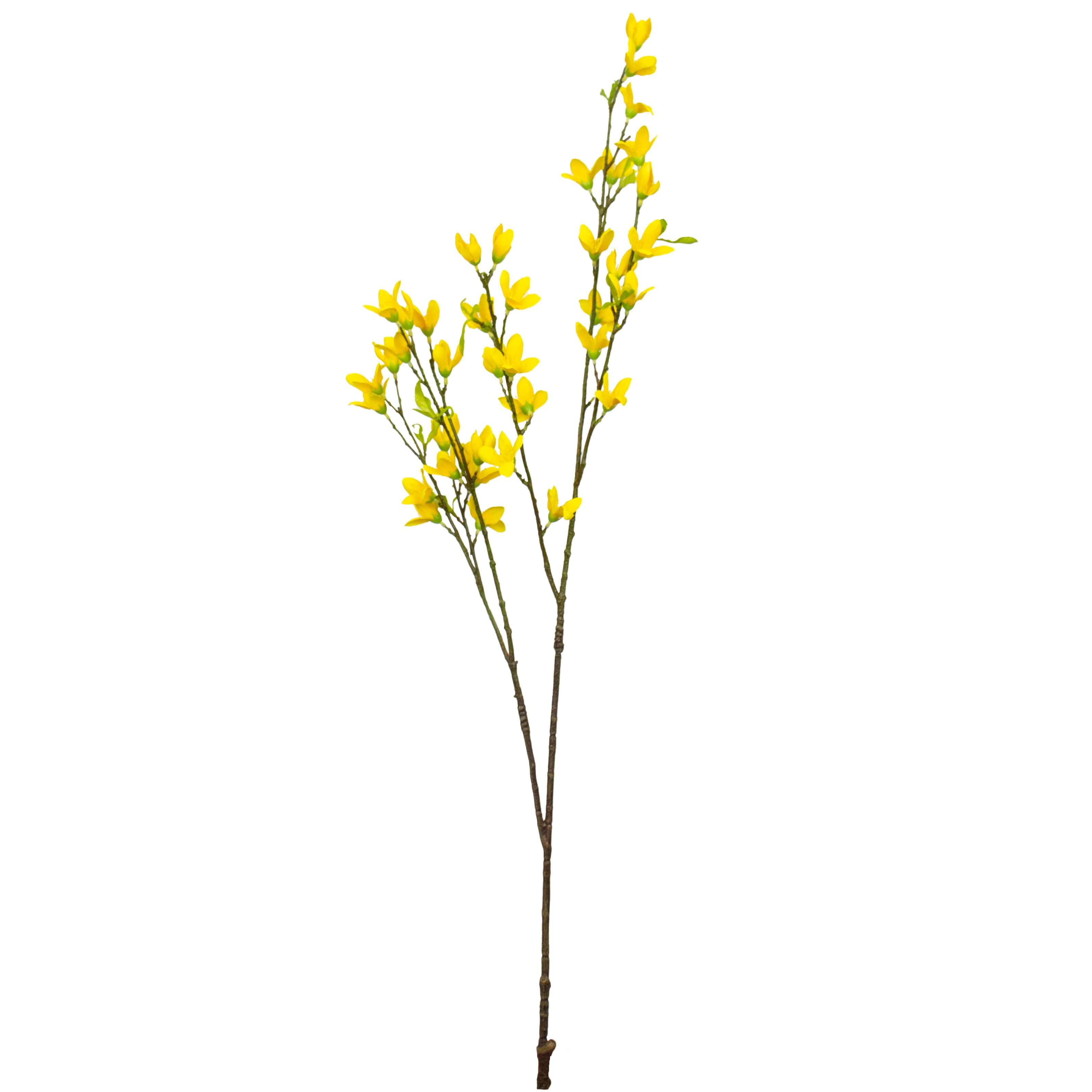 Artificial Forsythia in Yellow