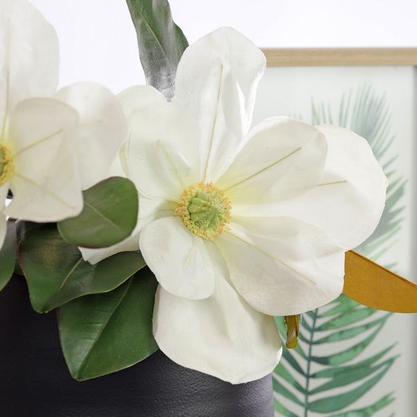 White artificial Magnolia stem