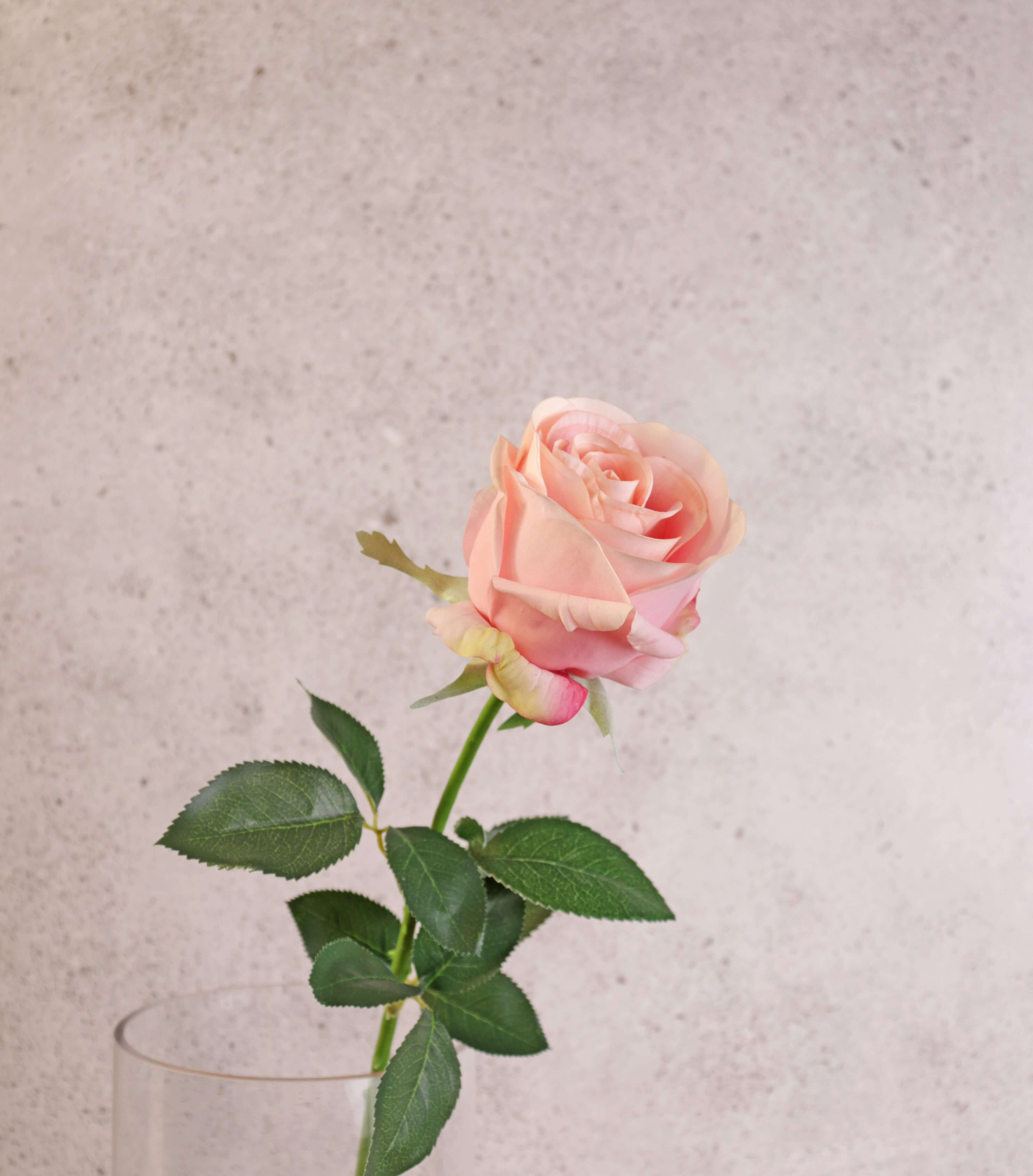 Artificial Rose Spray in Pink