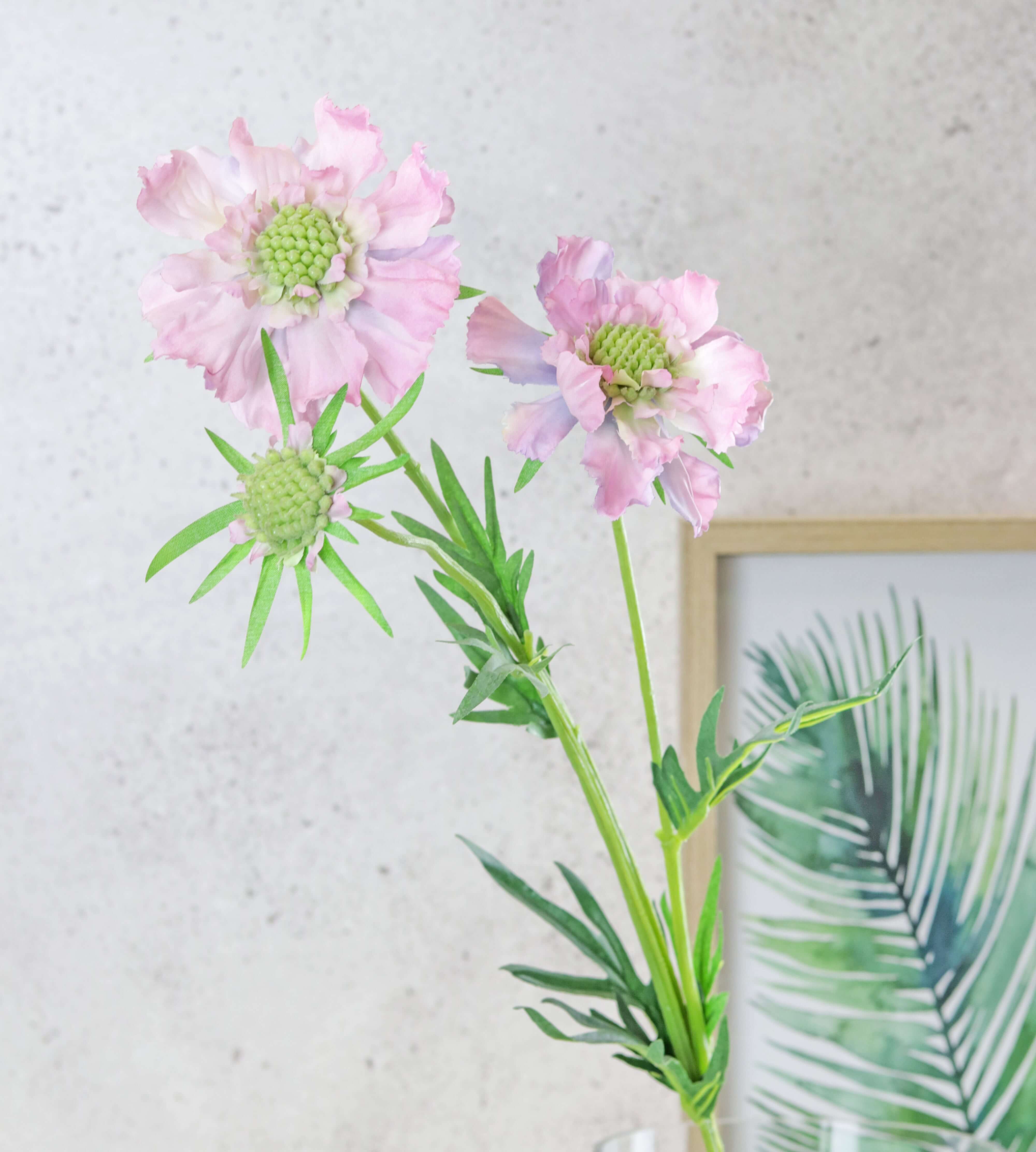 Fake Scabiosa Spray