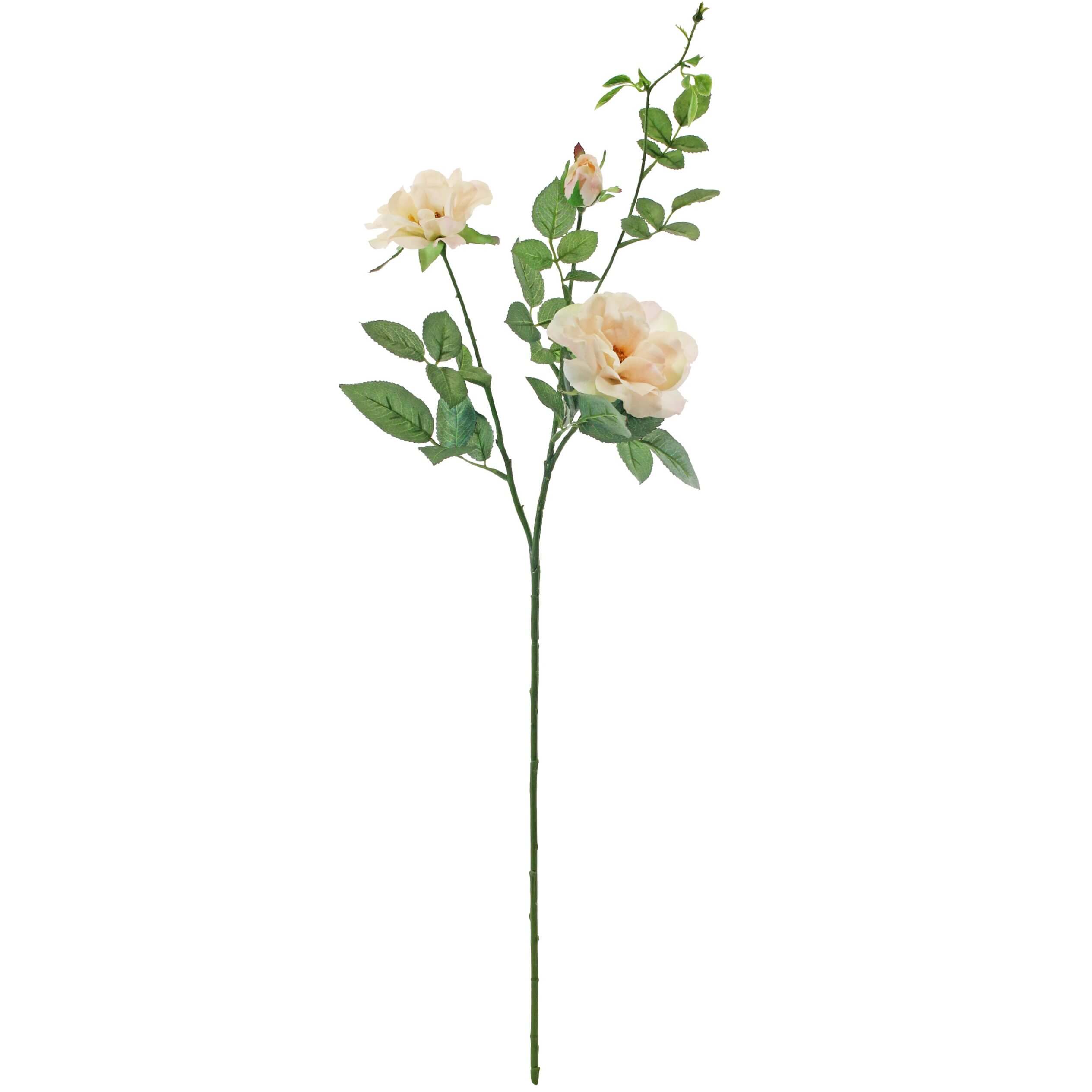 Artificial Tea Rose Stem