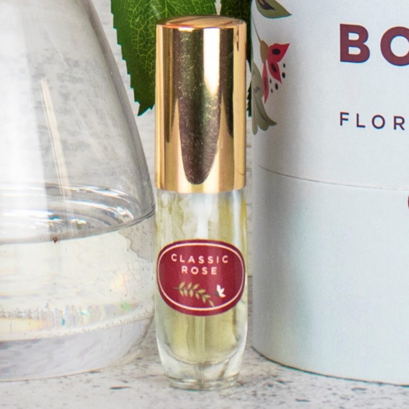 Classic rose perfume spray for fake flowers